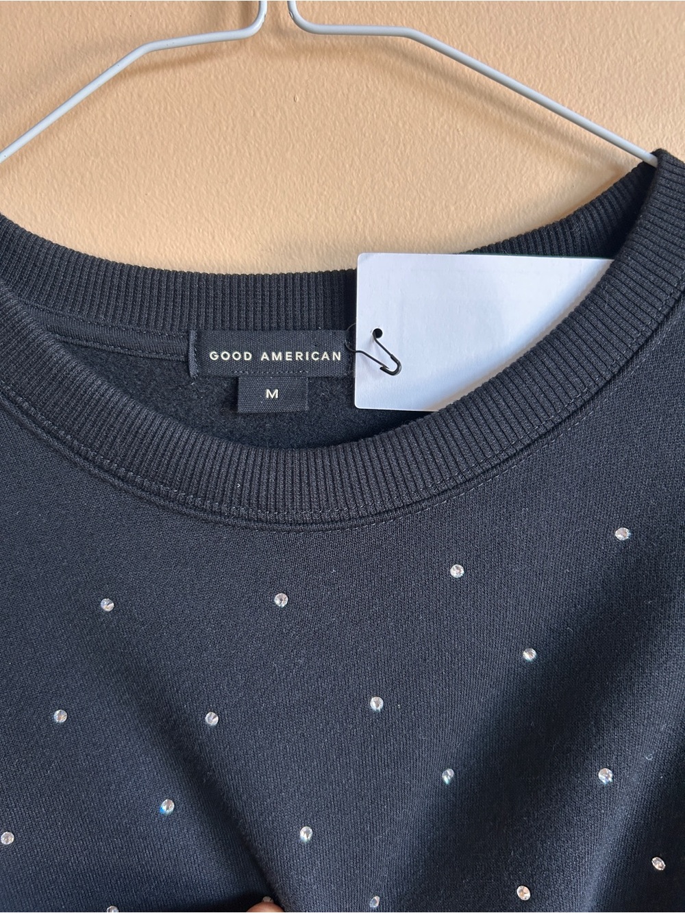 Good American Rhinestone Sweatshirt ๐ - Picture 9 of 12